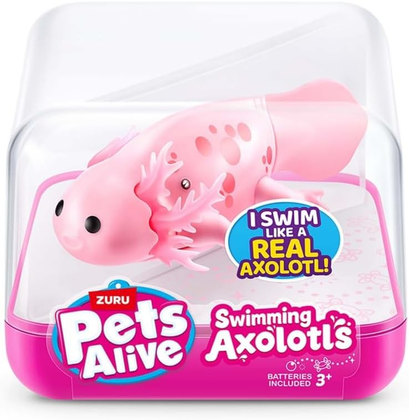 ZURU Pet'S Alive Swimming Axolotl Assorted image number 6