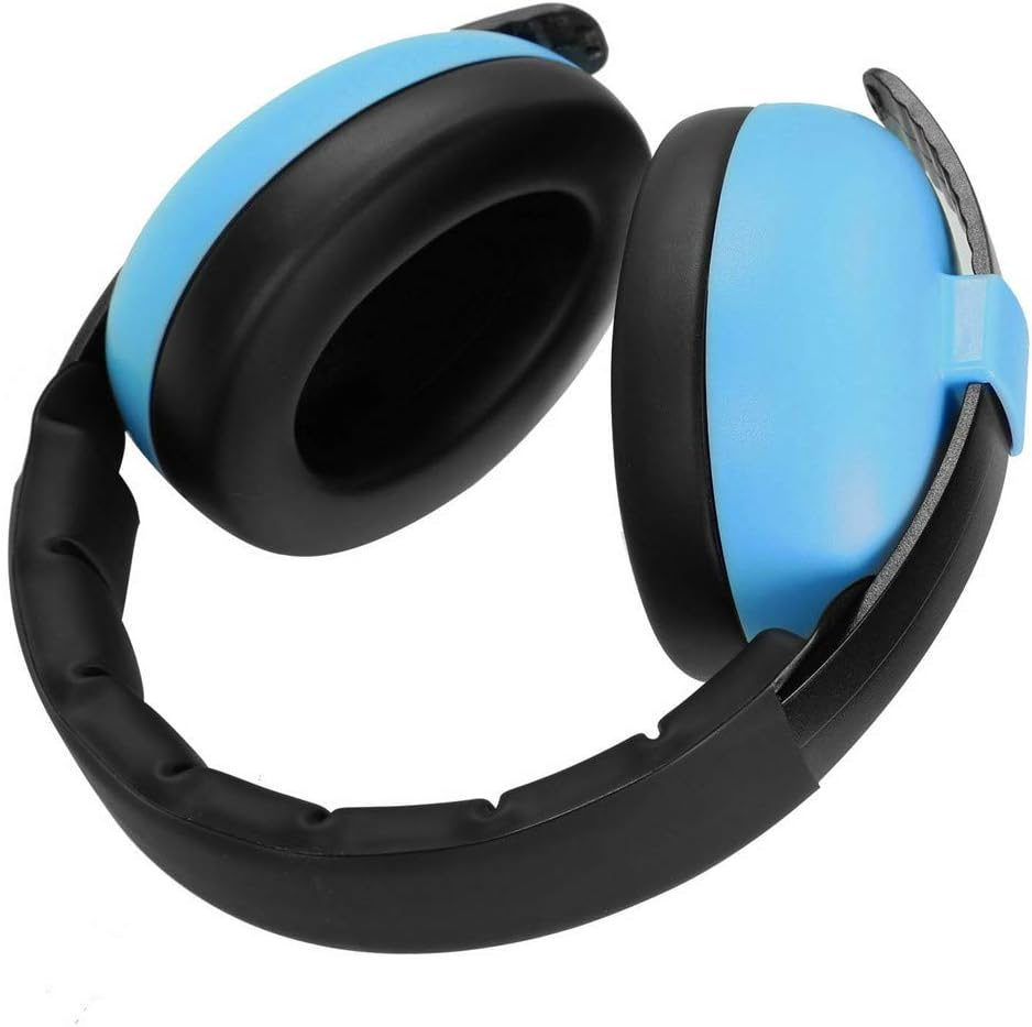 Baby Noise Cancelling Earmuffs for 0-3 Years, Unisex, Blue, SNR 26 Db / NRR 31Db Protection, Perfect for Sleeping, Airplane, Concerts, Toddlers & Infants image number 3