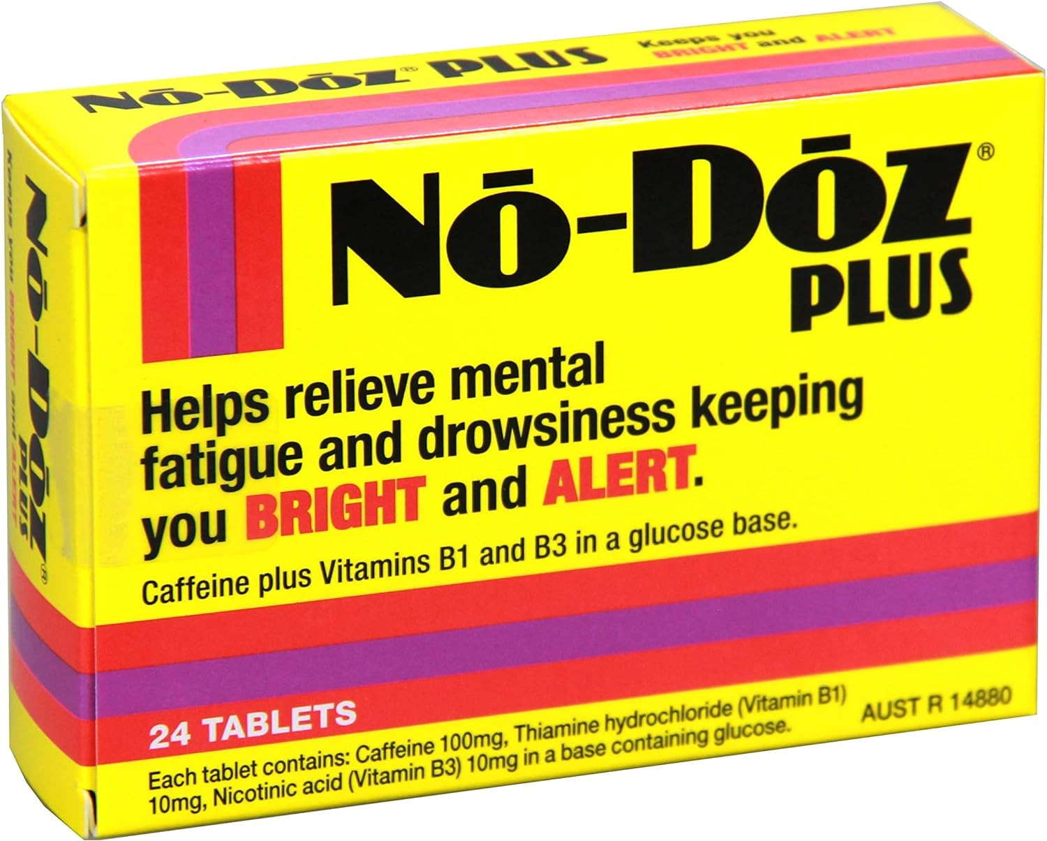 No Doz plus Tablets, 24 Count image number 1