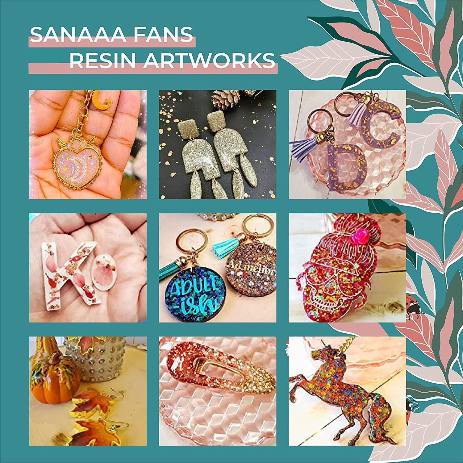 Epoxy Resin 4.2KG for Casting 1:1 Volume Ratio, Crystal Clear Resin Coating for Tumbler Wood, Bar, Table, Jewelry Making, Craft Decoration