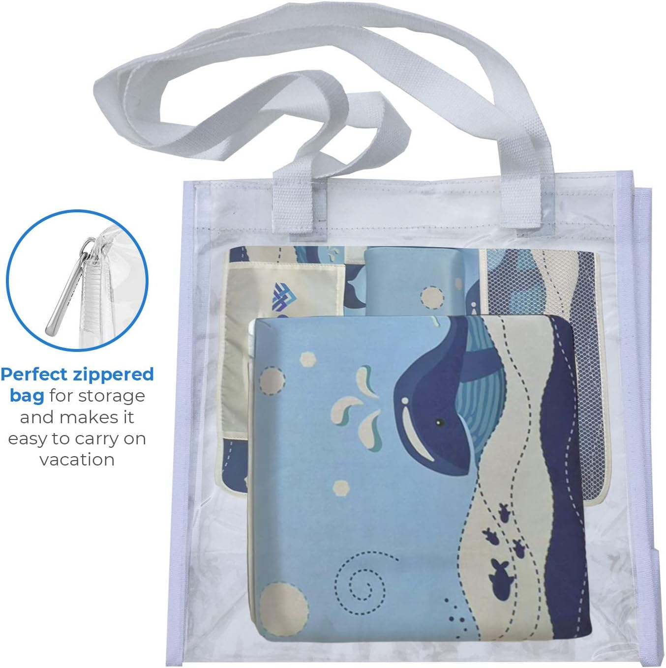 Baby Bath Kneeler and Elbow Rest Pad Set | 1.5" Thick Non-Slip Pads for Parents Comfort | 4X Extra Strong Suction Cups for Baby Bathtub Support & Accessories image number 6