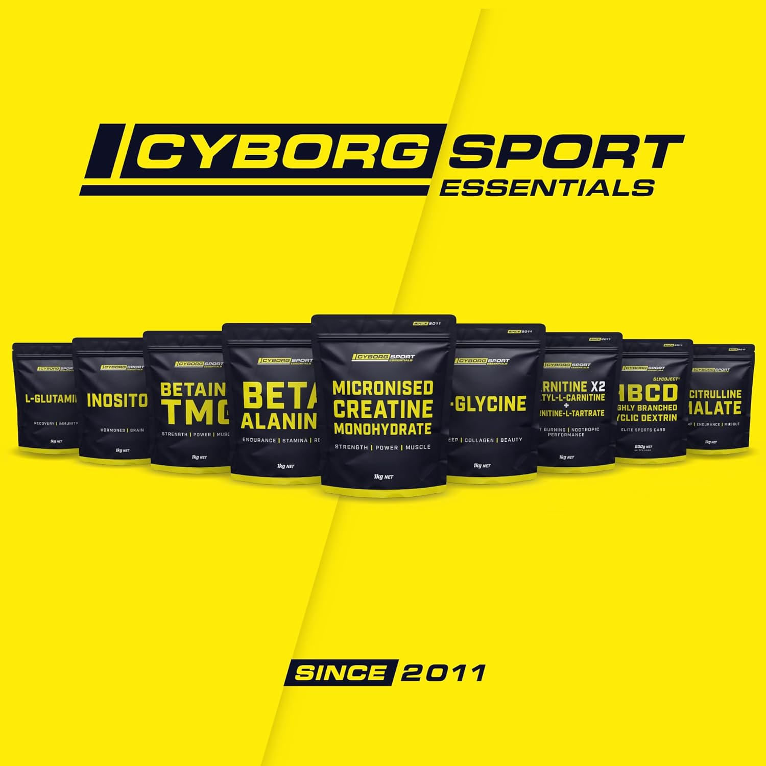 L-CITRULLINE MALATE 1Kg - 6 Month Supply - Pump - Endurance - Muscle by Cyborg Sport image number 2