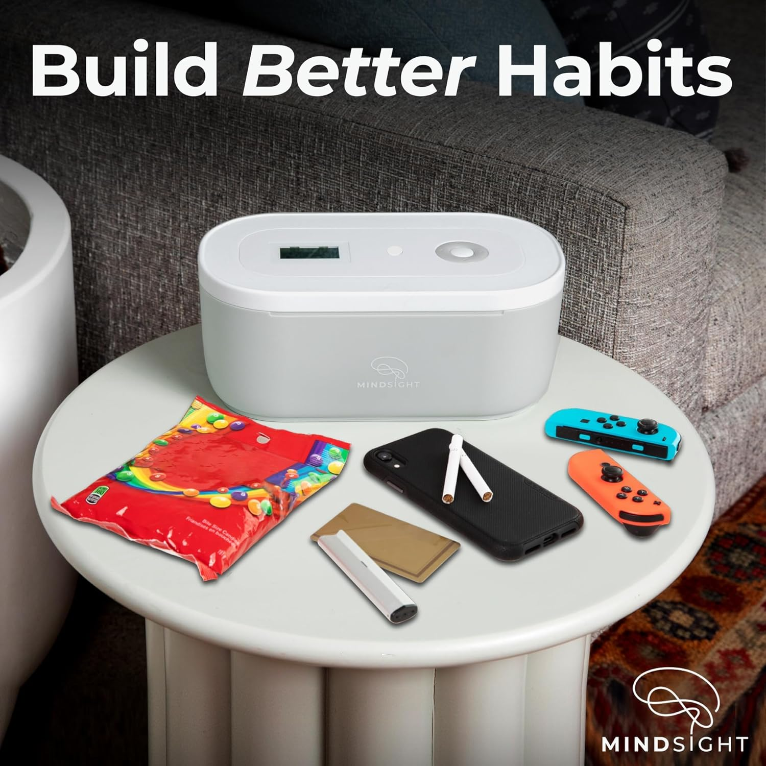 Mindsight Timed Lock Box to Help Detach from Phone, Video Games, Snacks & Cravings | Out of Sight Out of Mind | Simple Mindfulness Tool to Live in the Moment | Stress & Anxiety Relief | Teens/Adults image number 2