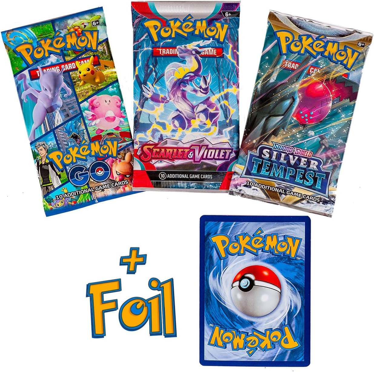 Pokemon TCG: 3 Booster Packs & 1 Random Foil | Includes 3 Blister Packs of Random Cards & 1 Individually Packed Holofoil Promo Card, 097712556710 image number 5