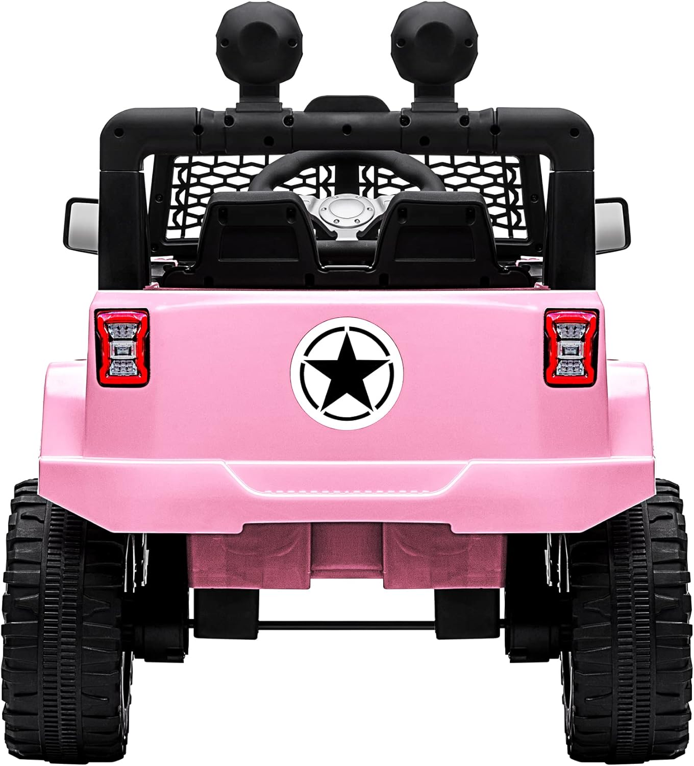 Mazam Kids Ride on Car with 12V Battery Twin Motors and Remote Control Suitable for 3-6 Years Pink image number 1