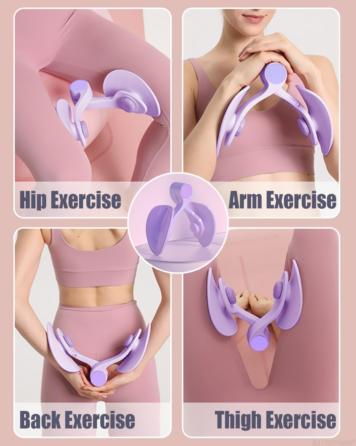 Thigh Master Muscle Fitness Equipment, Bodybuilding Expander, Toning Arm Leg Exercise