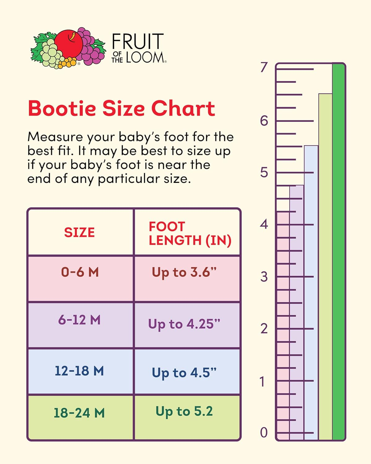 Fruit of the Loom Cozy Thermal Wrap Booties with Non-Skids for Baby Girls, Boys, Unisex, Grey, 18-24 Months Infant image number 3