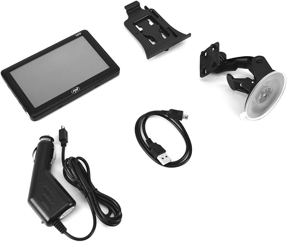 PNI 5 Inch GPS Navigation System L510, 800 Mhz, 256 DDR M. Not Preinstalled Card 8GB Compatible with Any Cards image number 2