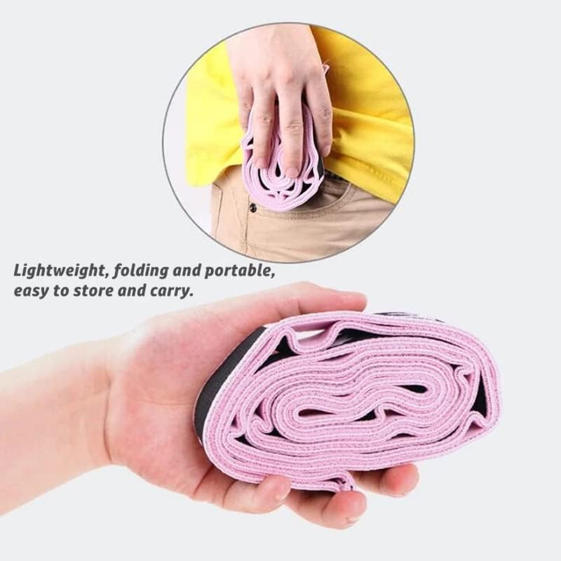 Stretching Strap 10 Loops Fabric Non Slip Stretch Bands for Stretching, Physical Therapy, Pilates, Dance, Gymnastics,Fitness