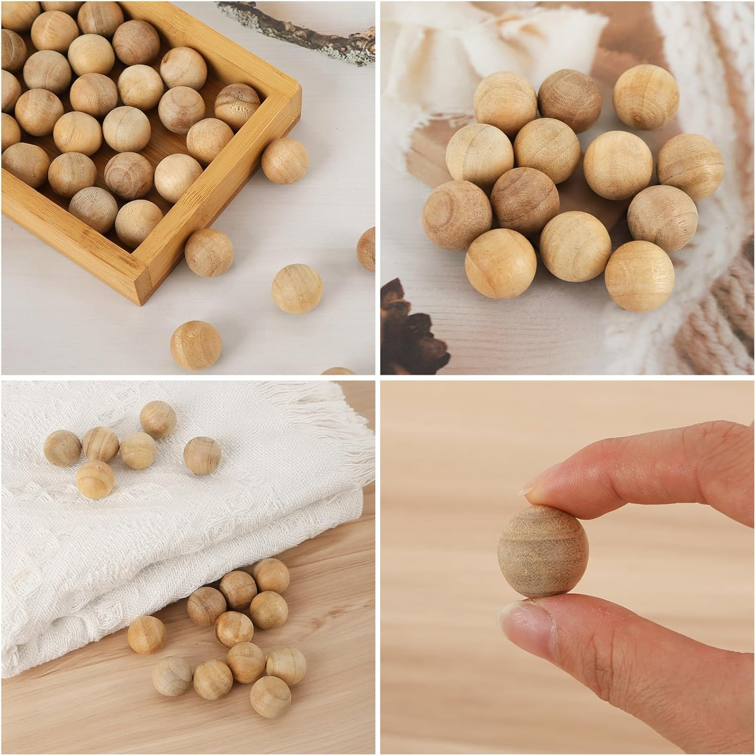 160 PCS Moth Protection Storage Essentials Fresh Cinnamomum Camphora Root for Closet Storage,Better Insect Repellent than Cedar Balls, Longer Lasting Effect,Repelling Clothes Moths and Other Pests(8 Bags, 160 Balls)