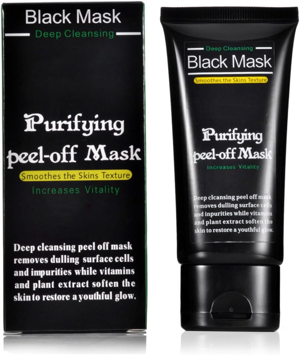 Blackhead Remover Mask, Activated Carbon Stripping Peel off Mask, Deeply Cleanses Face, Nose, Blackheads, Pores and Acne Blackhead Remover, Suitable for Both Men and Women and All Skin Types image number 6