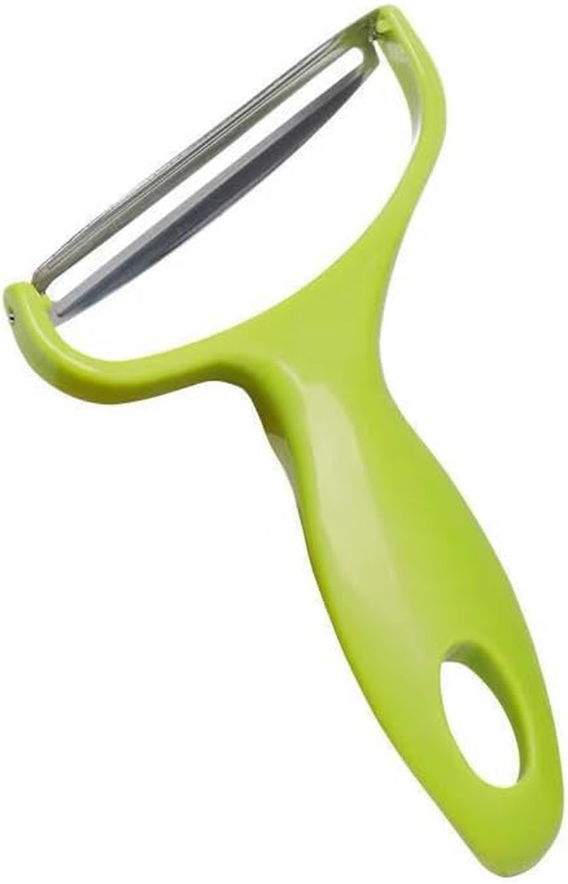 Black Vegetable Peeler Large Peelers for Kitchen, Y Wide Veggie Shredder for Cabbage Lettuce Julienne, Swivel Stainless Steel Blades Big Size Graters, Peelers and Slicers