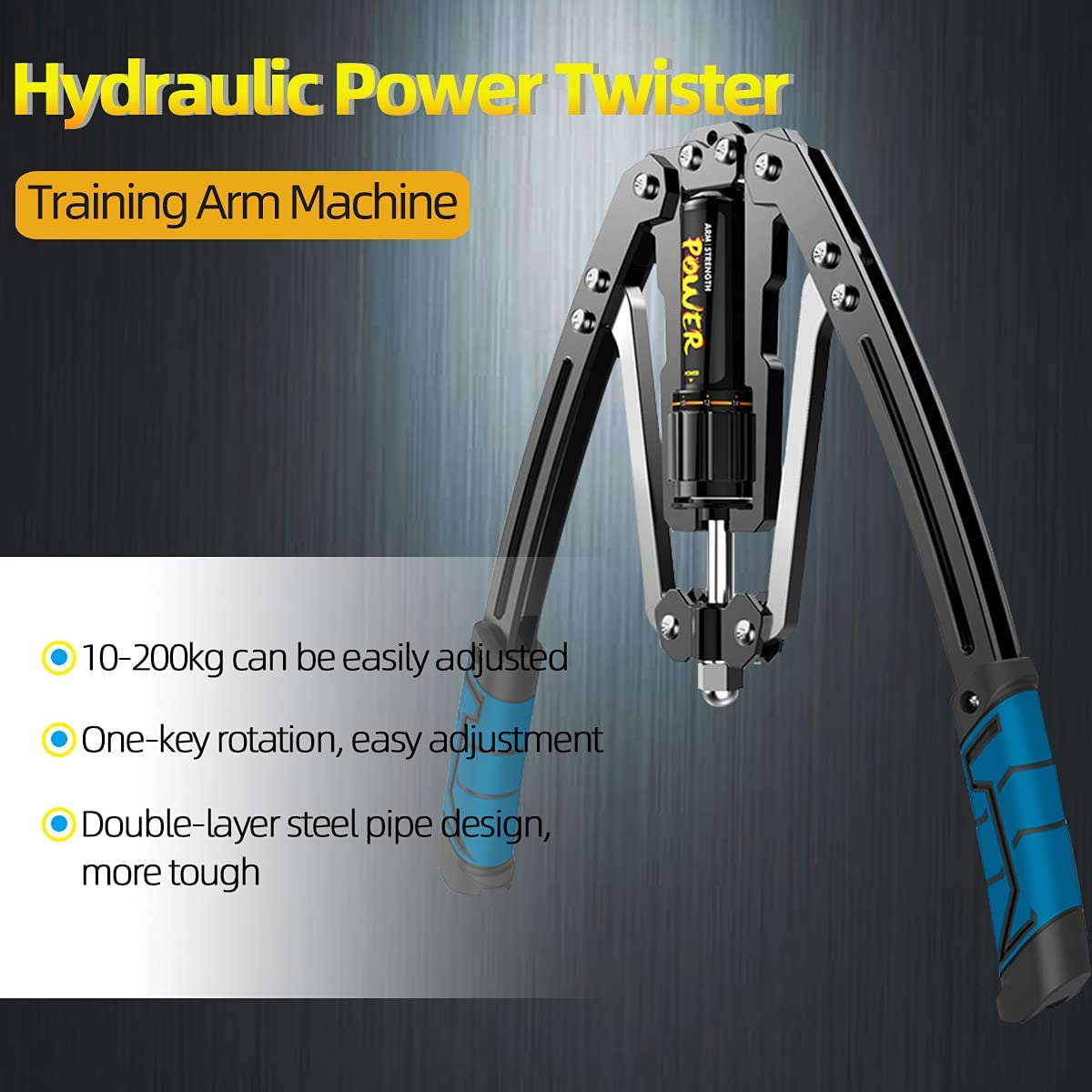 Adjustable Arm Exerciser Hydraulic Power Twister