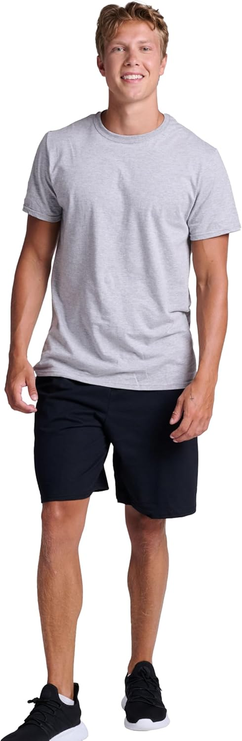 Russell Athletic Men'S Cotton Baseline Short with Pockets image number 2