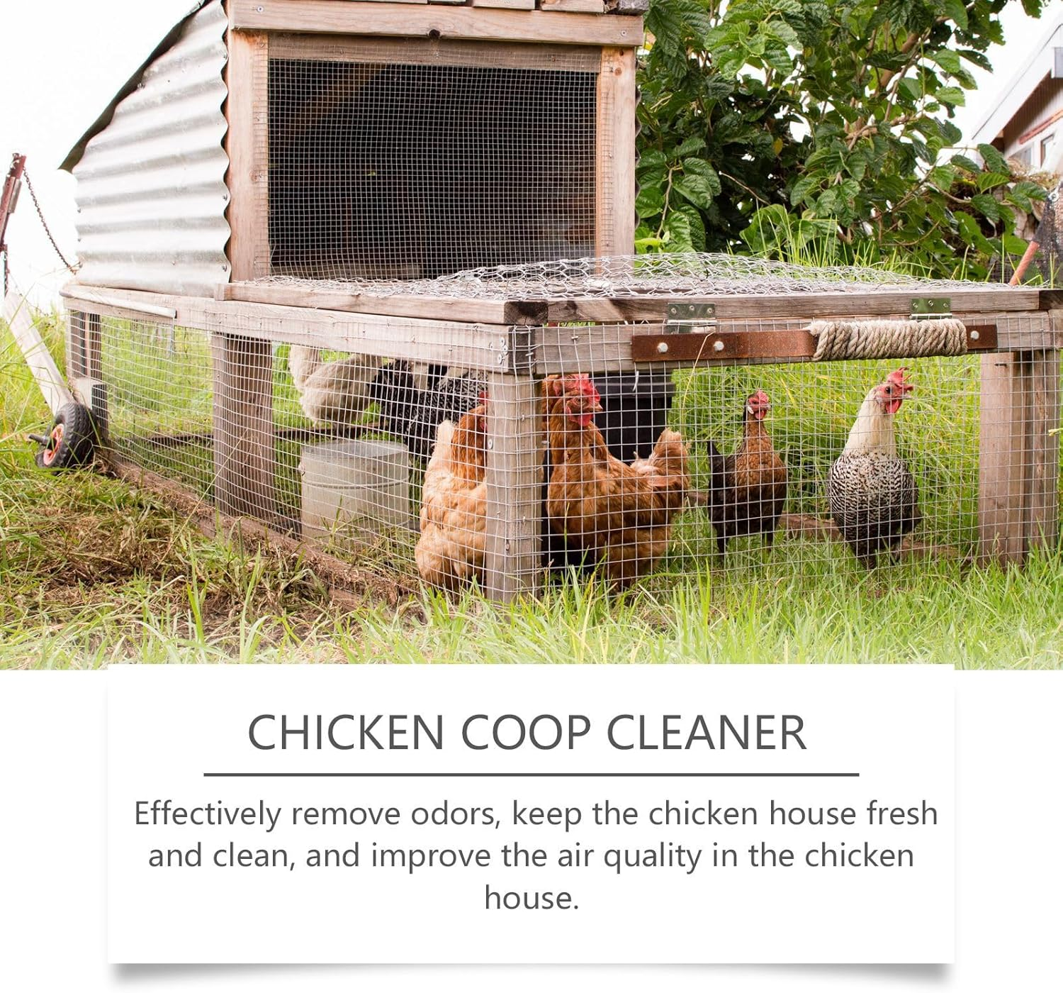 Chicken Coop Cleaner, Multi-Purpose Surface Cleaner, 150Ml, Mild Formula