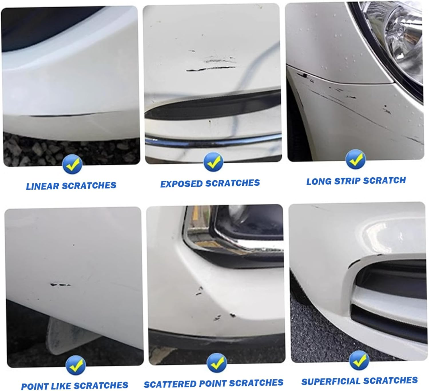 Touch up Paint for Cars, 2PCS Two-In-One Car Touch up Paint, Quick & Easy Solution to Repair Car Pen for SUV, Truck, RV Scratches, Grey- image number 0