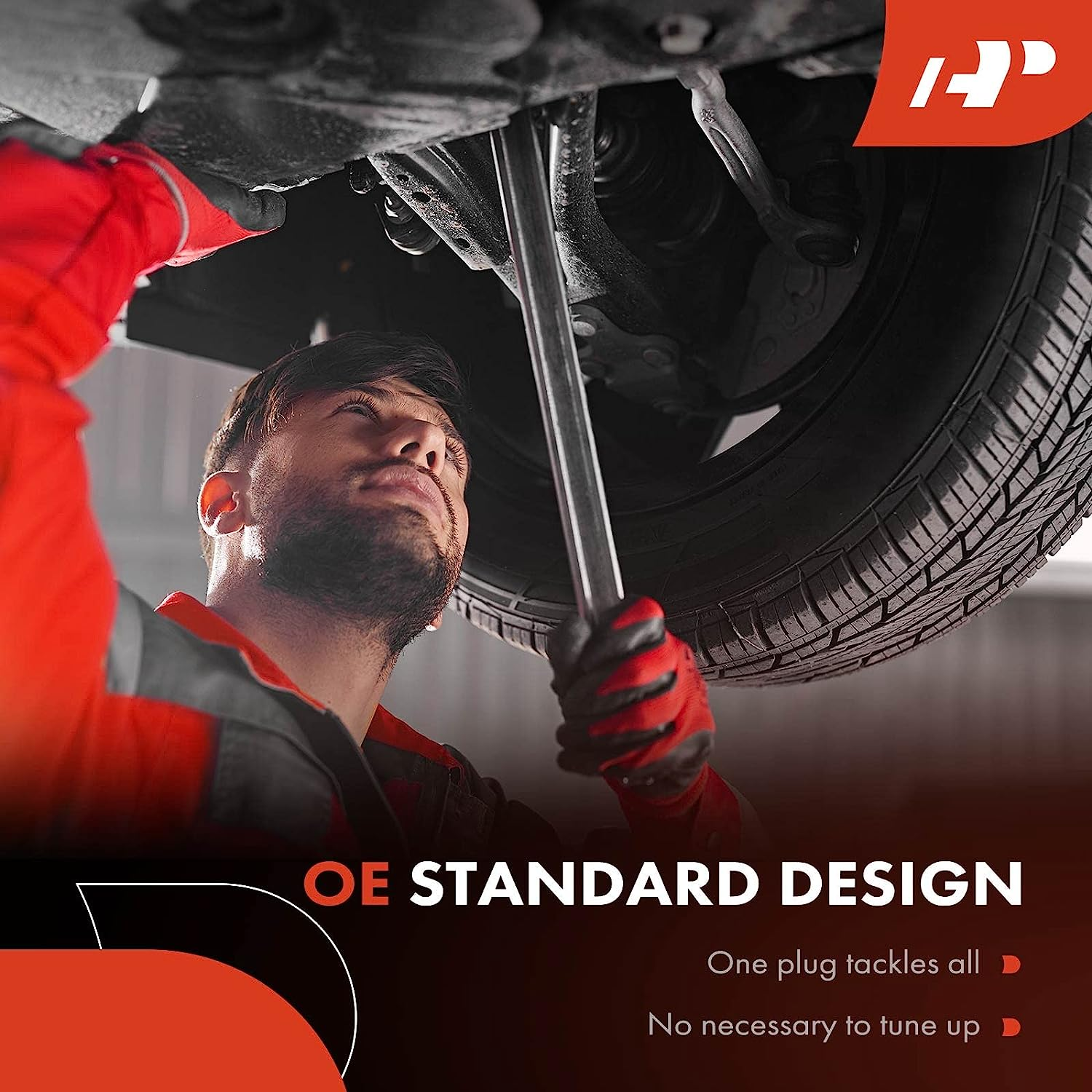 A-Premium ABS Wheel Speed Sensor Compatible with Mazda Models - CX-7 2007-2012, CX-9 2009-2010, Sport Utility - Front Left Driver Side, Replace# EG23-43-73X, EG234373X