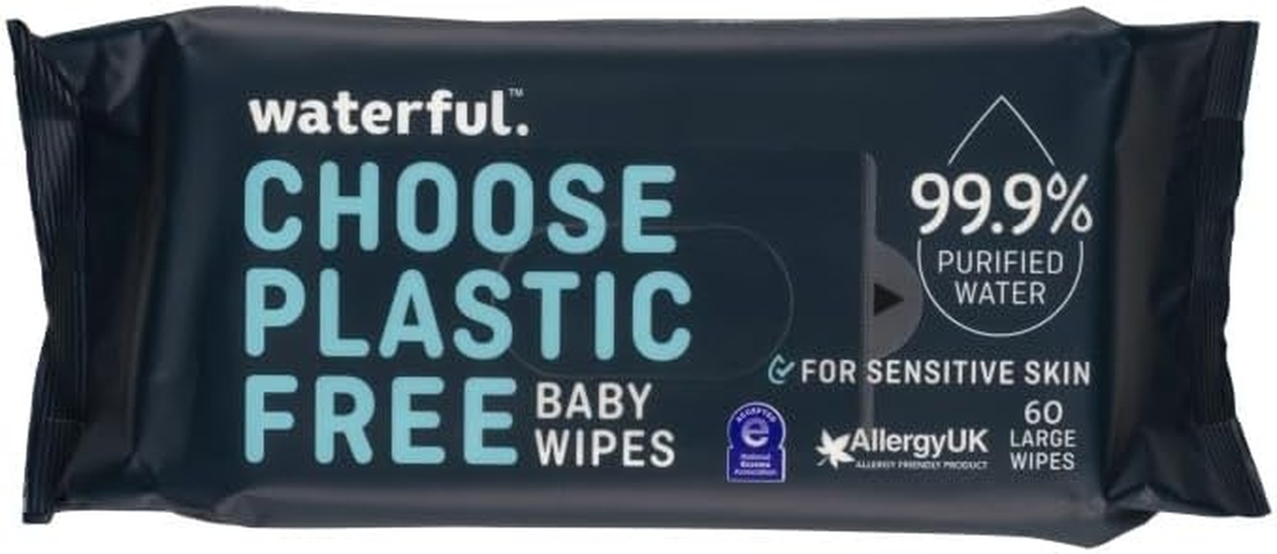 Plastic Free Baby Wipes 60 Pack