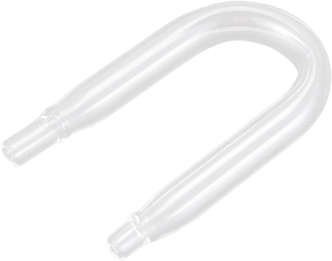 Ipetboom 4Pcs Fish -Shaped Tube Fish Tank Diffuser Aquarium Plants Diffuser Check Glass Tube Glass Fish Tank Aquarium Tank Diffuser Aquarium Accessories Aquatic Plants image number 5