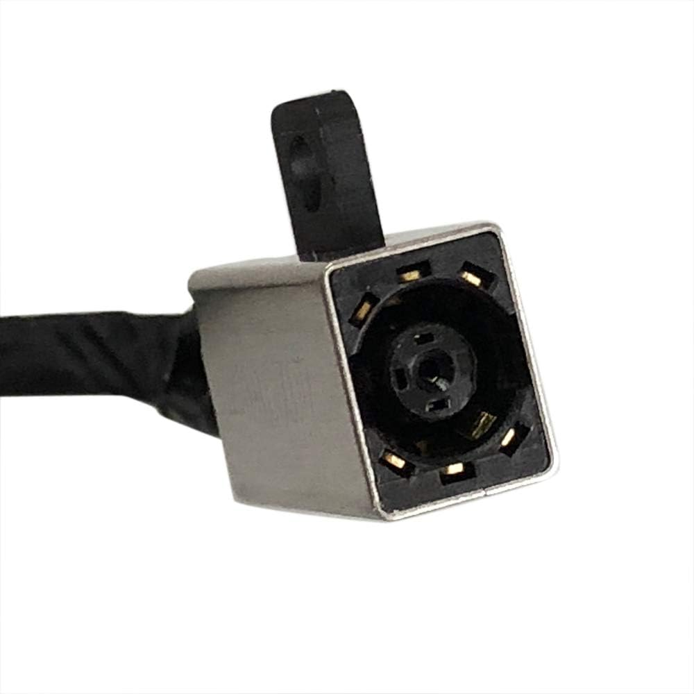 Gintai Laptop DC Power Jack Socket Plug Charging Port with Cable for Dell Ins-Piron 15 7586 7786 2-In-1 7778 7779 7386 13 7390 15 7586 17 7786 7791 Series 450.0EZ0A.0011 06VV22 0ND3N8 P76F001 P76F image number 1