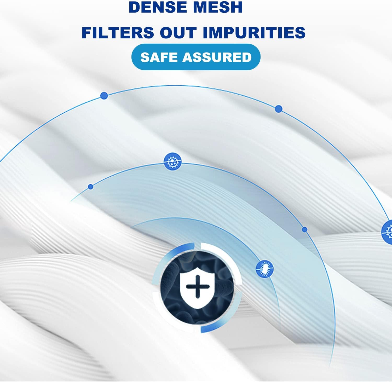 40 Pack Pool Skimmer Socks for Filters Baskets/Hot Tub Filter, Works Perfect with the Surface Skimmer for Inground and above Ground Pool, Swimming Pool Accessories for Adults Kids image number 2