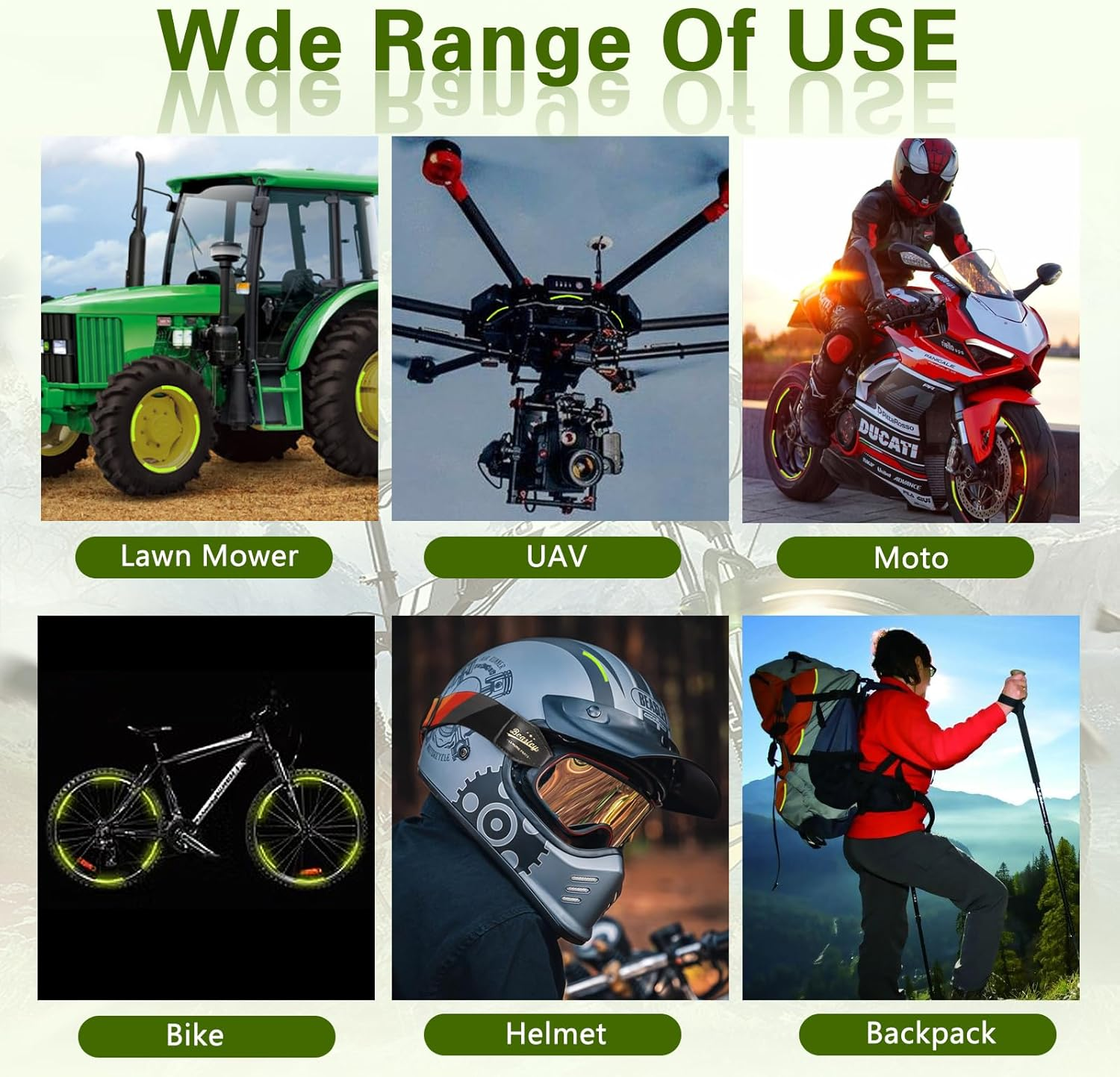 Reflective Stickers 30Pcs for Bike: Reflective Strips for Clothing, Backpacks, Helmets - 3M Fluorescent Tape Yellow image number 3