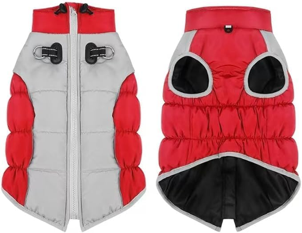 Dog Coat, Warm Dog Jacket for Dogs, Reflective Dog Winter Coat (3XL) image number 1