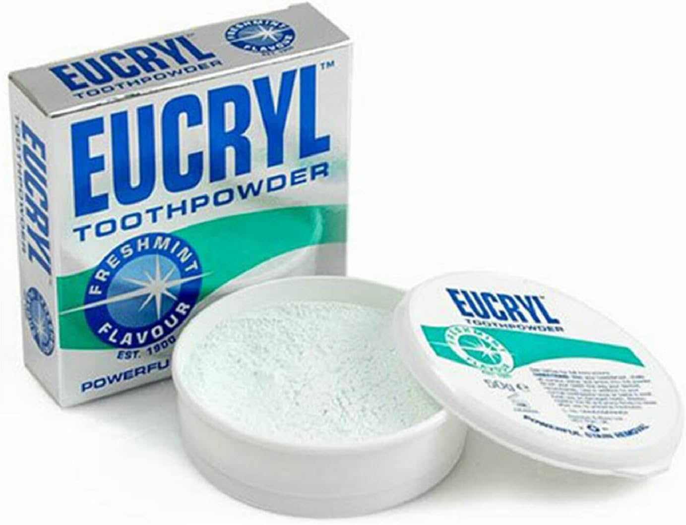 Eucryl Smokers Tooth Powder Freshmint Flavour (50G) - Pack of 2 image number 5