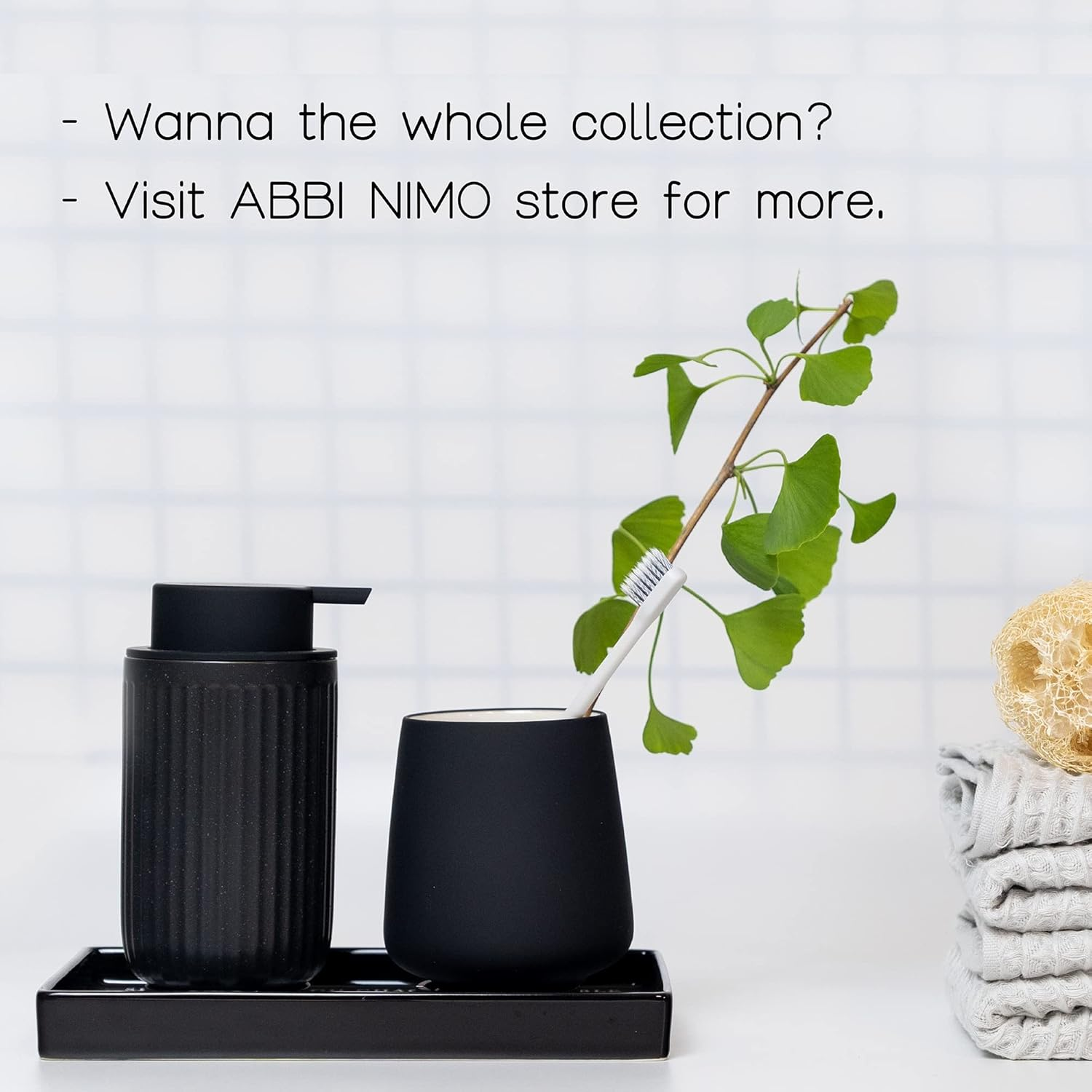 Ceramic Hand Soap Pump Foam Dispenser Black, Speckled Rippled Bubble up Foam Dispenser Bottle, 12 Oz Soap Foam Dispenser with Silicone Pump, Bathroom Refillable Soap Dispenser image number 1