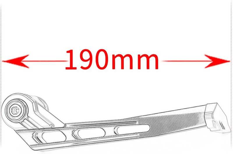 Modeer Handguards for YZF-R7 Motorcycle Handlebar Grips Guard Brake Clutch Levers Protector Accessories (Blue) image number 6