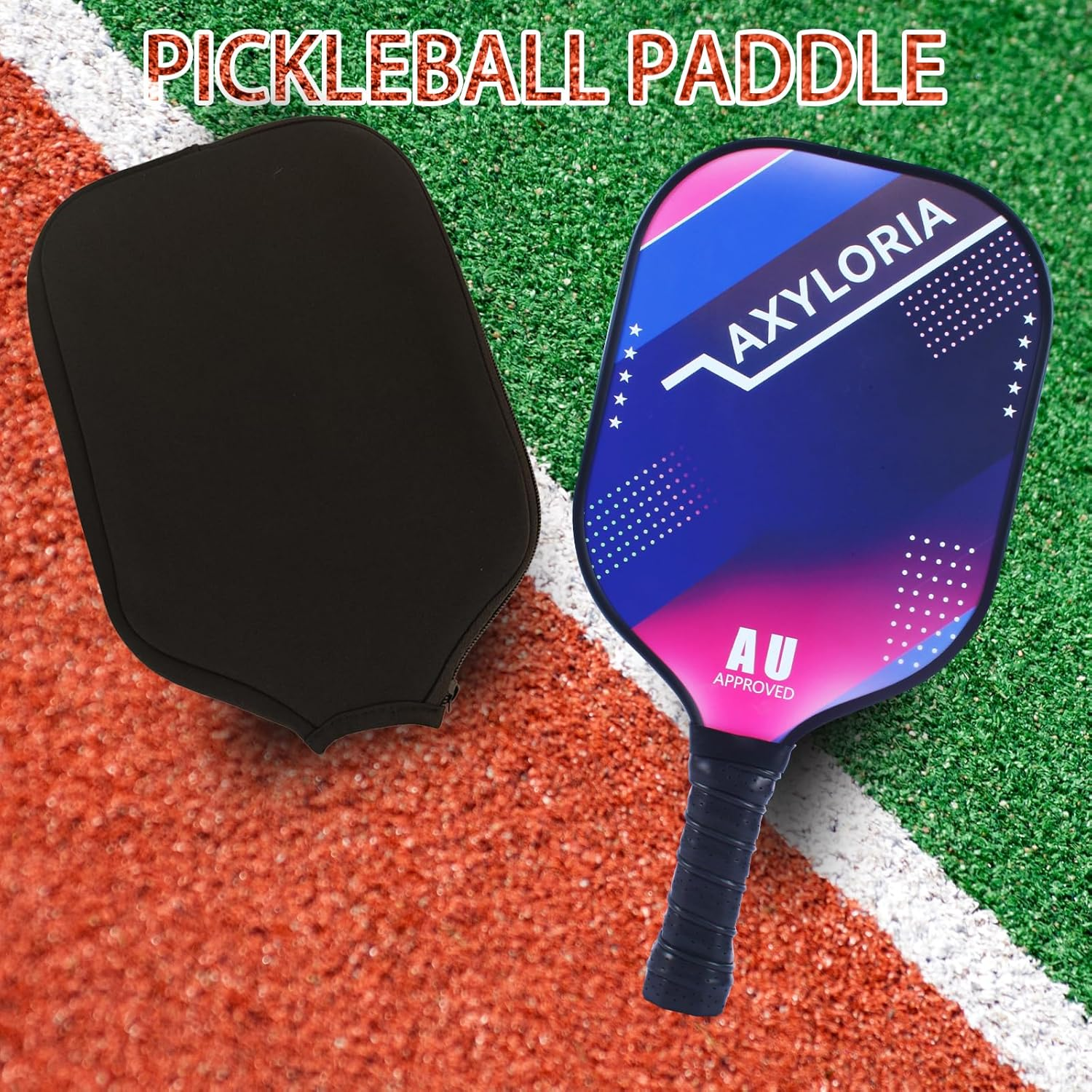 Pickleball Paddle, USAPA Approved Pickle Ball Paddles, Premium Fiberglass Face & Honeycomb Core, 7.8Oz Lightweight Pickleball Racket for Men/Women image number 6
