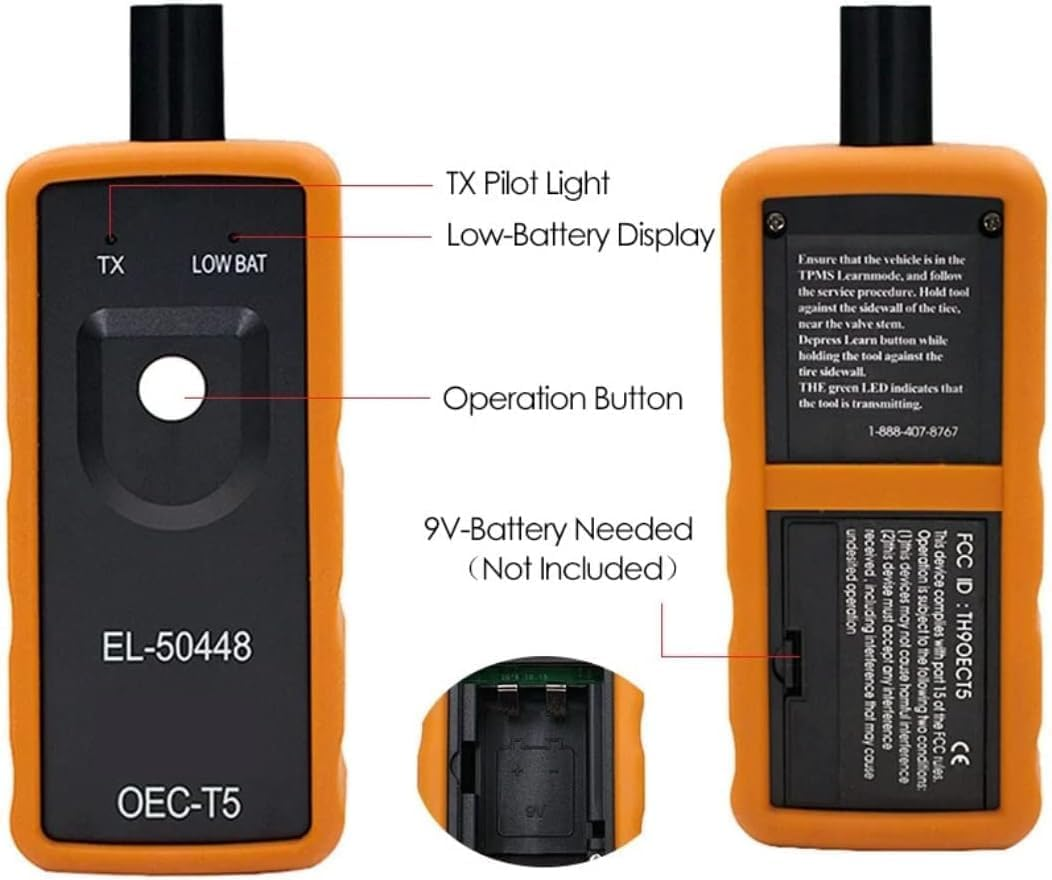 EL-50448 Auto TPMS TPMS Programming Tool Learning System Tool for OPEL/GM OEC-T, Tire Pressure Reset Learning Tool image number 4