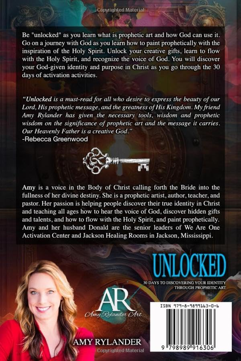 Unlocked: 30 Days to Discovering Your Identity through Prophetic Art image number 1