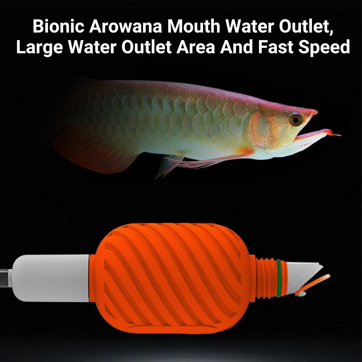 AIMALL IX-1 Fish Tank Water Changer, Multifunctional Aquarium Cleaning Kit with Manual Pump, Efficient Fish Waste Removal, 59-Inch Total Length image number 6