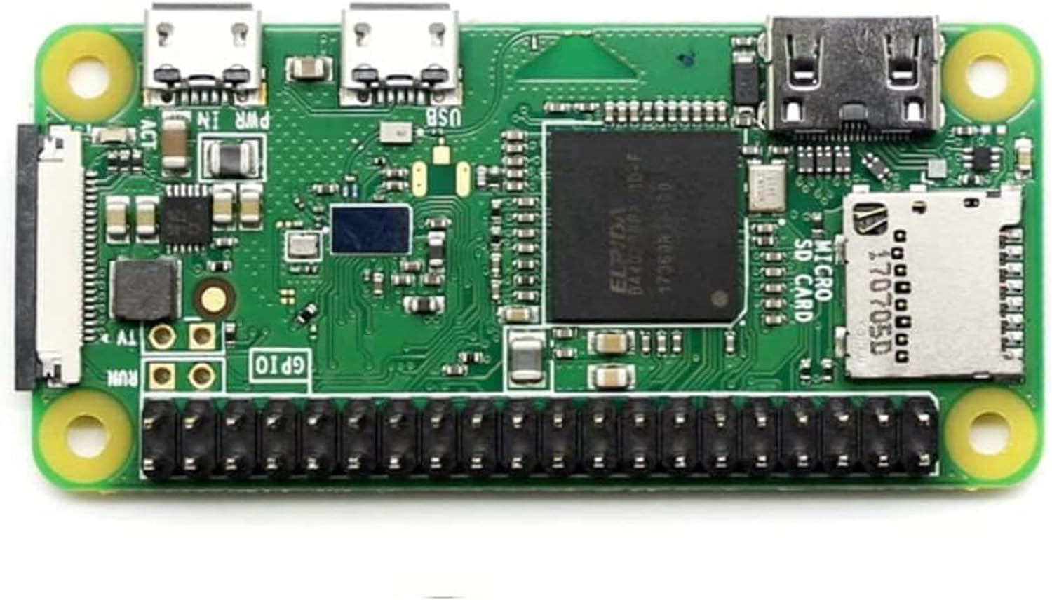 DIGISHUO Raspberry Pi Zero WH Complete Kit 1Ghz 512M Wtih Two Case 32G Sandisk Card Mini Hdmi&Micro USB&GPIO Header (Raspberry Pi Zero WH 8 in 1 Kit)