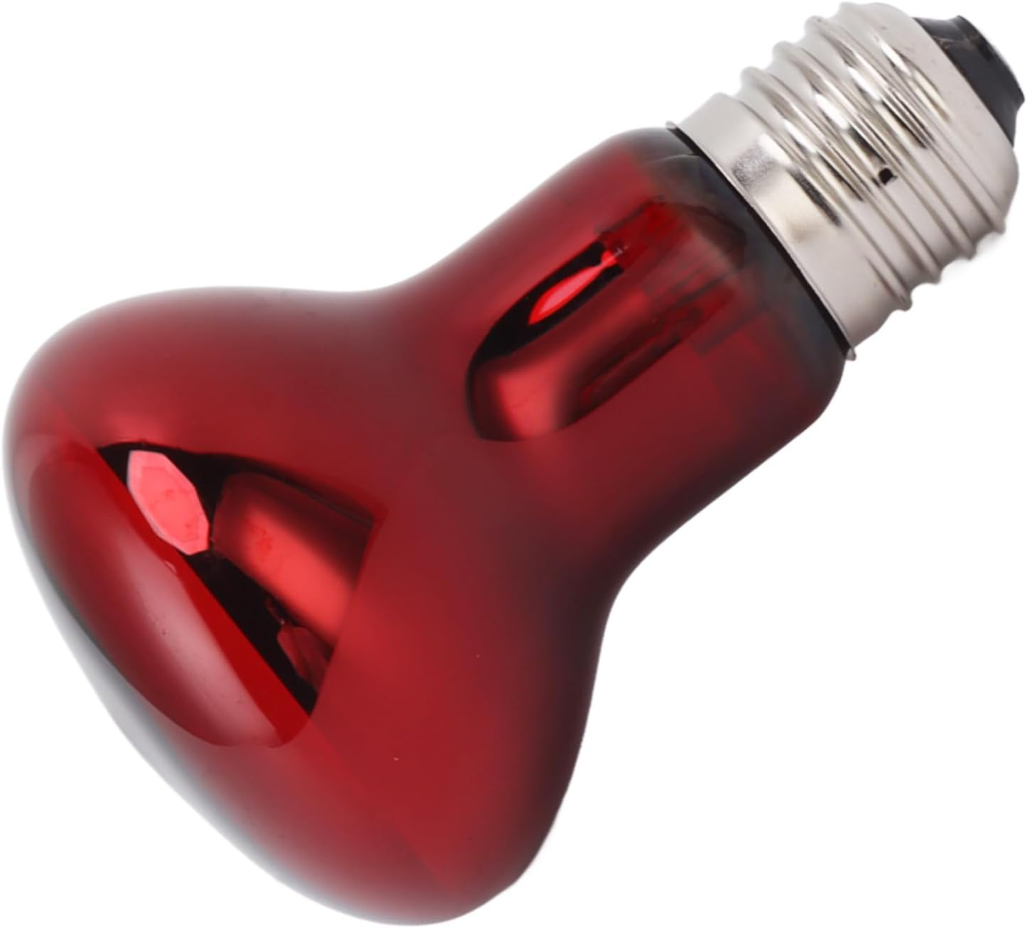 Reptile Heat Lamp Bulb UVA Heating Day Night Light Bearded Dragon Lizard Red (50W) image number 3