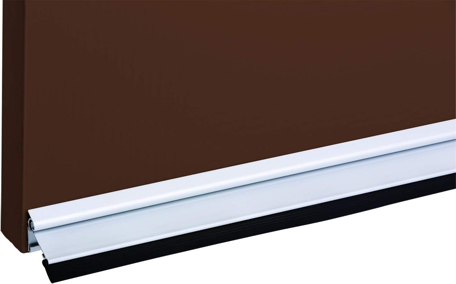 ESP Door Seal Automatic Hinged Silver 2Pk image number 1