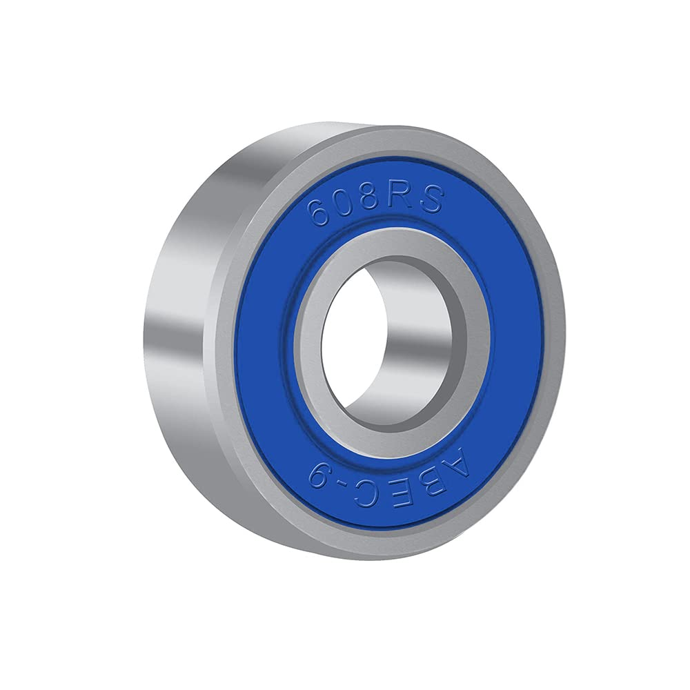 Scooter Wheel Bearings,Skateboard,Roller Blade Bearings,608Rs Abec-9,10Pcs image number 2