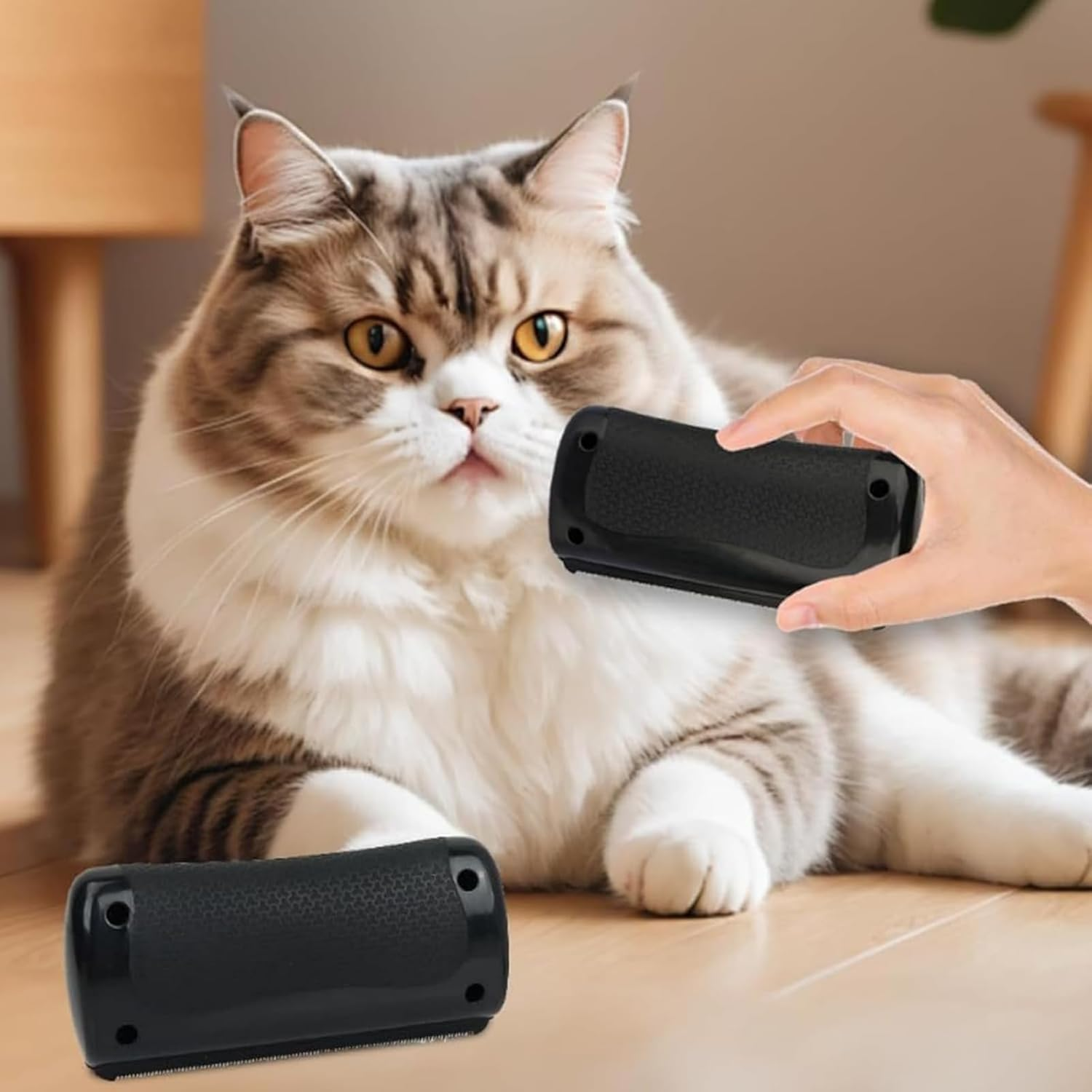 Groompro Deshedding Brush, 1Pc Groomify Pet Care Brush, Tails Deshedding Comb for Dogs and Cats image number 1