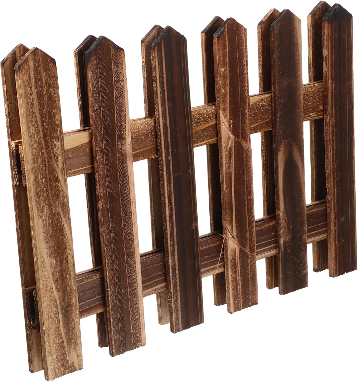 Fence Outdoor Garden Fencing Carbonized Material for Border Fence and Lawn Edging Decoration image number 5