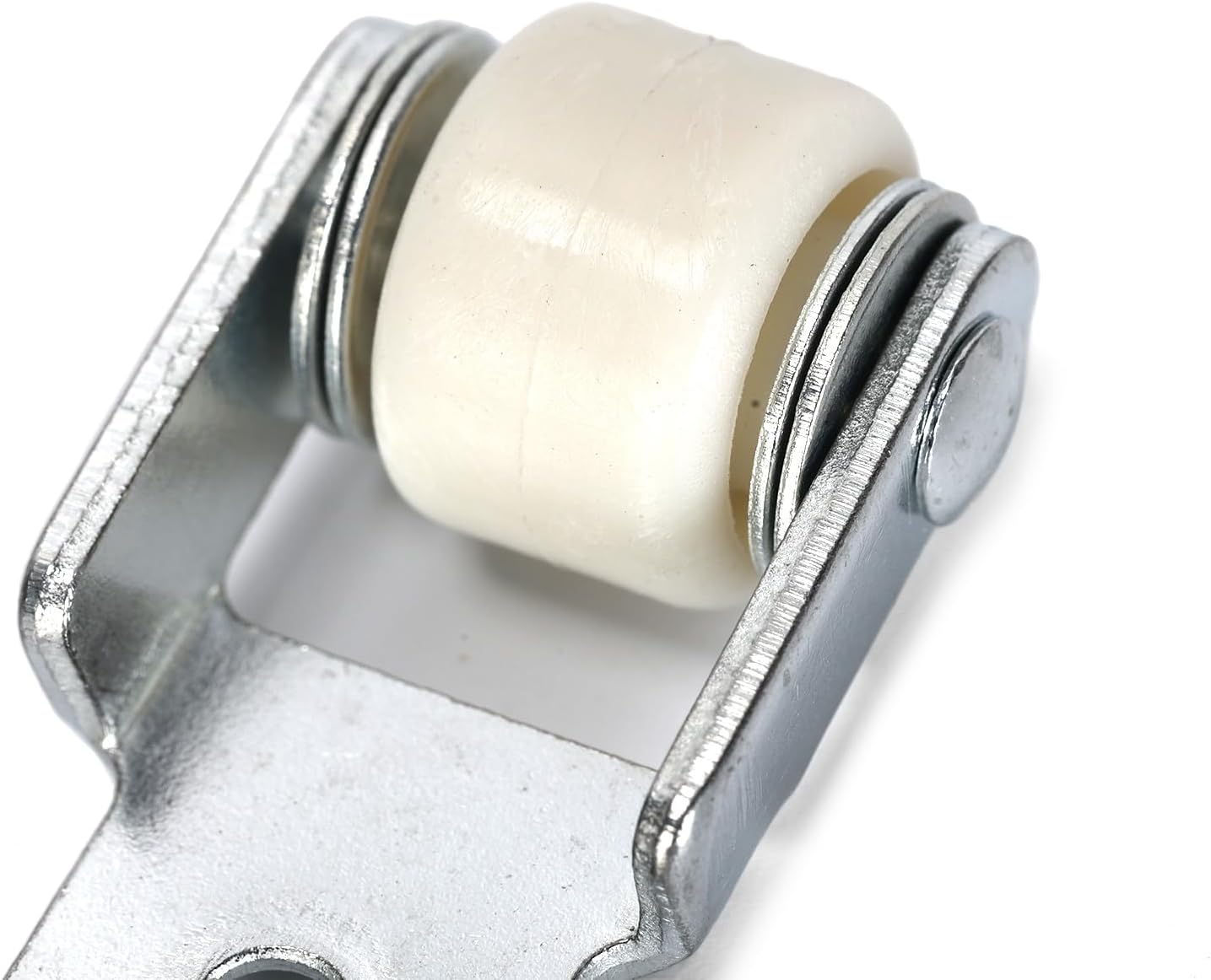 12Pcs White 15Mm Diameter Nylon Track Roller Guide Wheels for Sliding Bar Doors, Mirror Cabinet Doors, Drawers, Glass Doors. image number 4