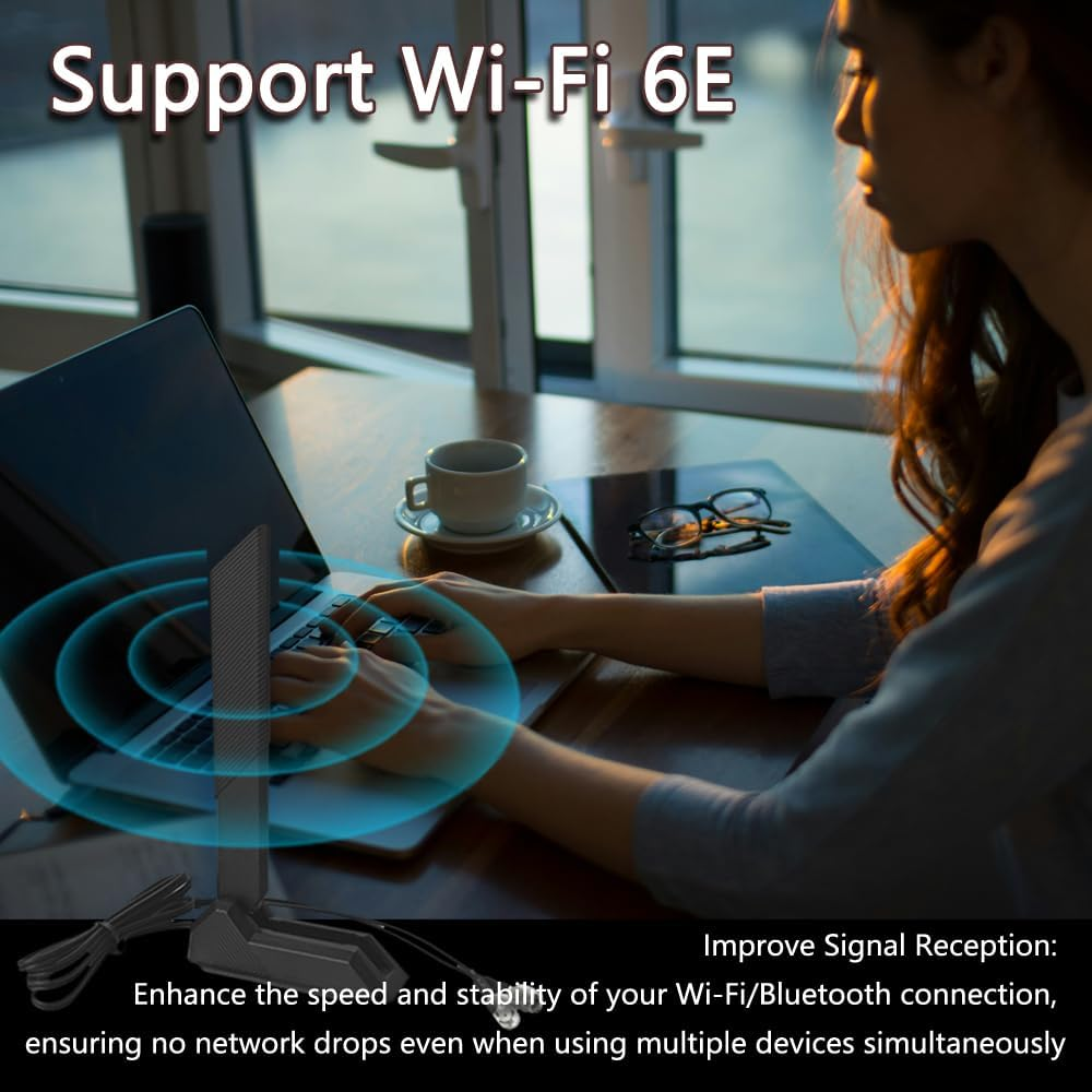 Gintai 2.4 Ghz, 5 Ghz, 6 Ghz Wifi 6E Wifi Antenna Cable for ASUS Z690-A Z690-E Z690-I Z690-F Z690-G Z690-F 14008-02650600 image number 4