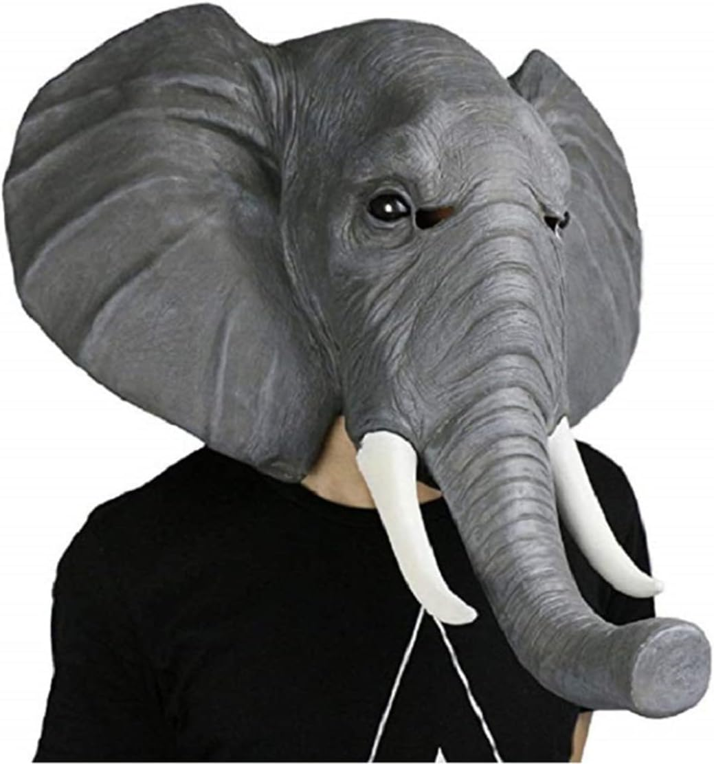 Animal Mask Mask Novelty Halloween Costume Party Animal Head (A) image number 1