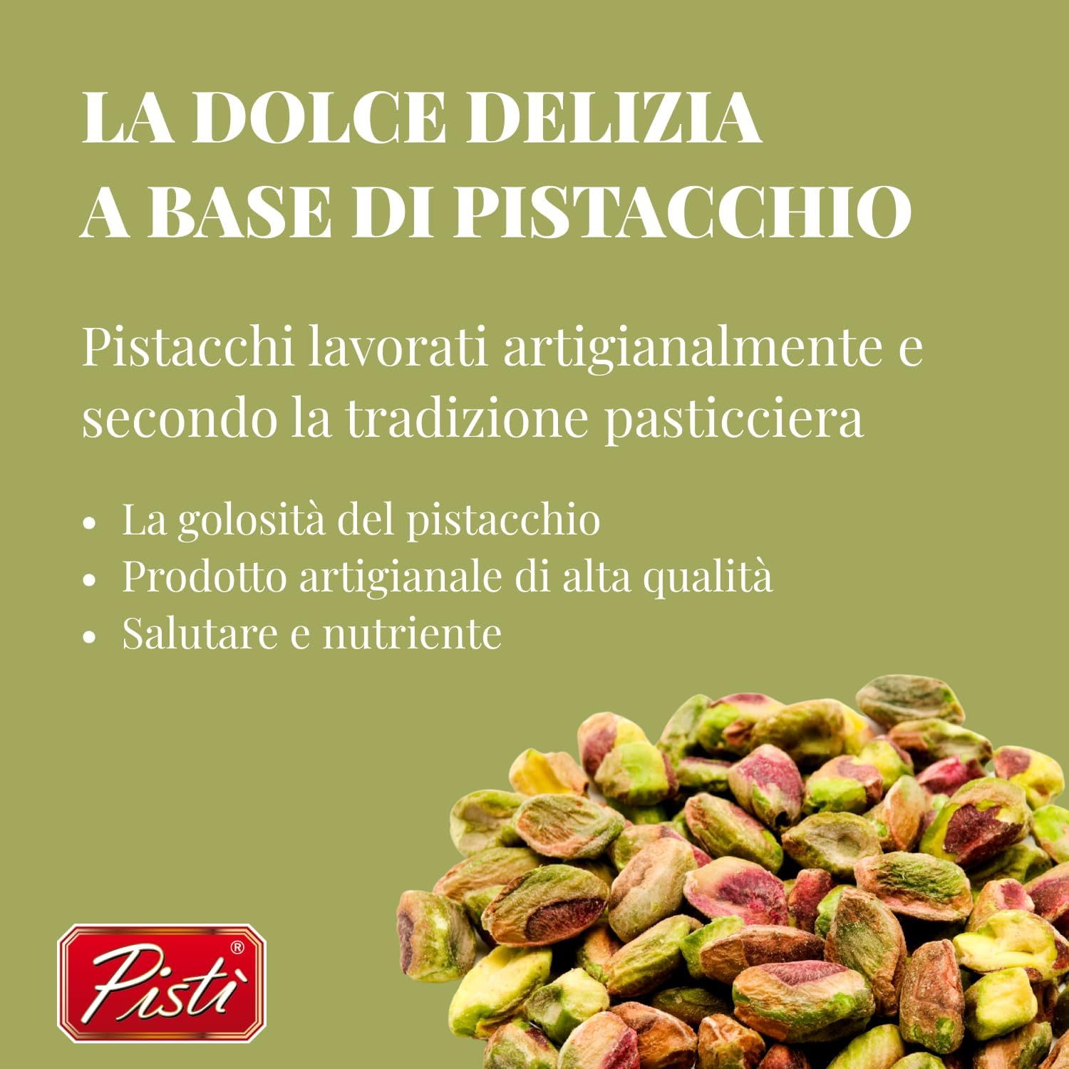 Pisti Spreadable Pistachio Cream 600G image number 3