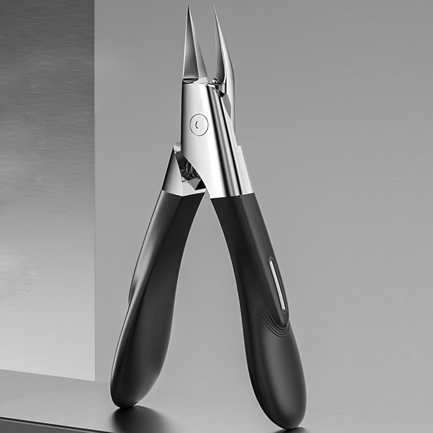 Curved Nail Clippers, Thick Toenails Trimmer, Portable Ergonomic Ingrown Nail Clippers for Salon Pedicure Manicure Home Women Men Kids image number 6