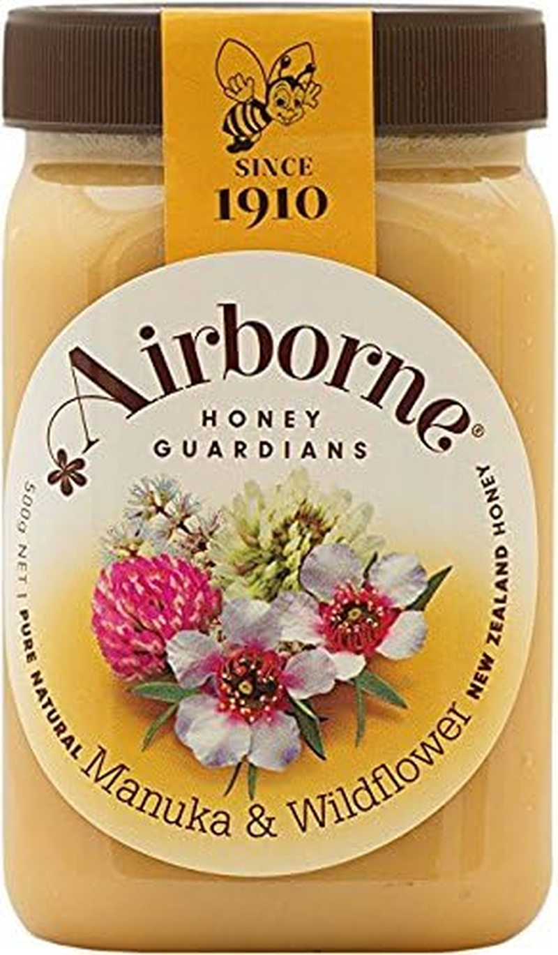 Airborne Honey Floral Manuka and Wildflower Honey 500 G