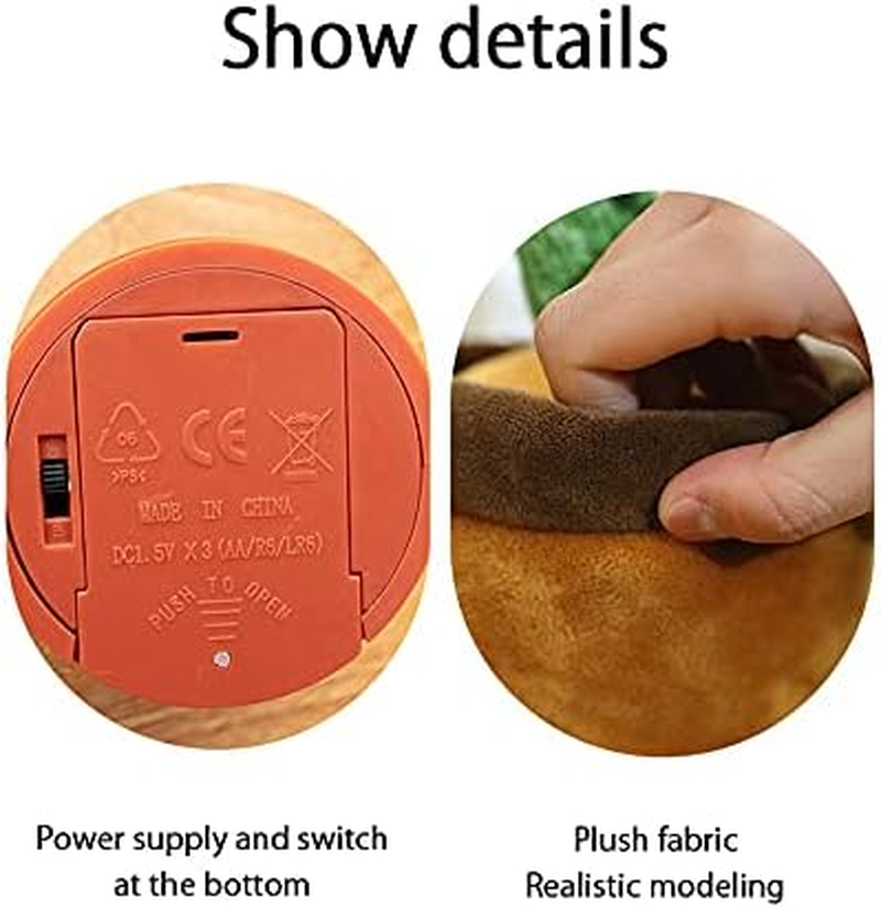 Luminous Dancing Cactus Plush Toy, Talking Cactus Mimicking Toy, Electronic Shake (Battery) image number 1