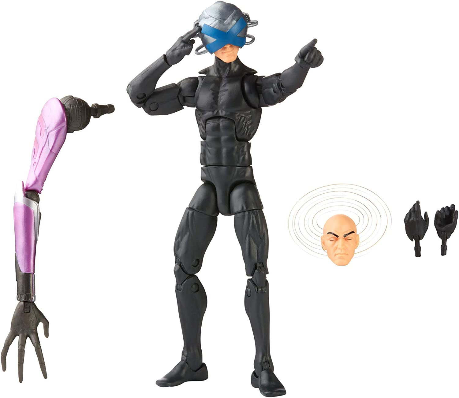 MARVEL - Legends Series - 6 Inch Xavier - X-Men Collectible Action Figures - Premium Design and 3 Accessories - Action Figure and Toys for Kids - Boys and Girls - Ages 4+ image number 3