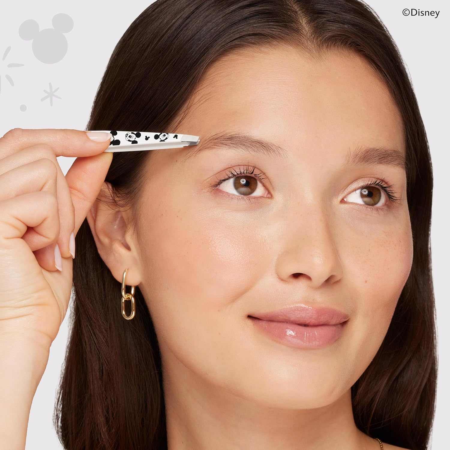 Tweezerman - Mickey and Minnie Just Imagine Slant Tweezer/Makeup image number 3