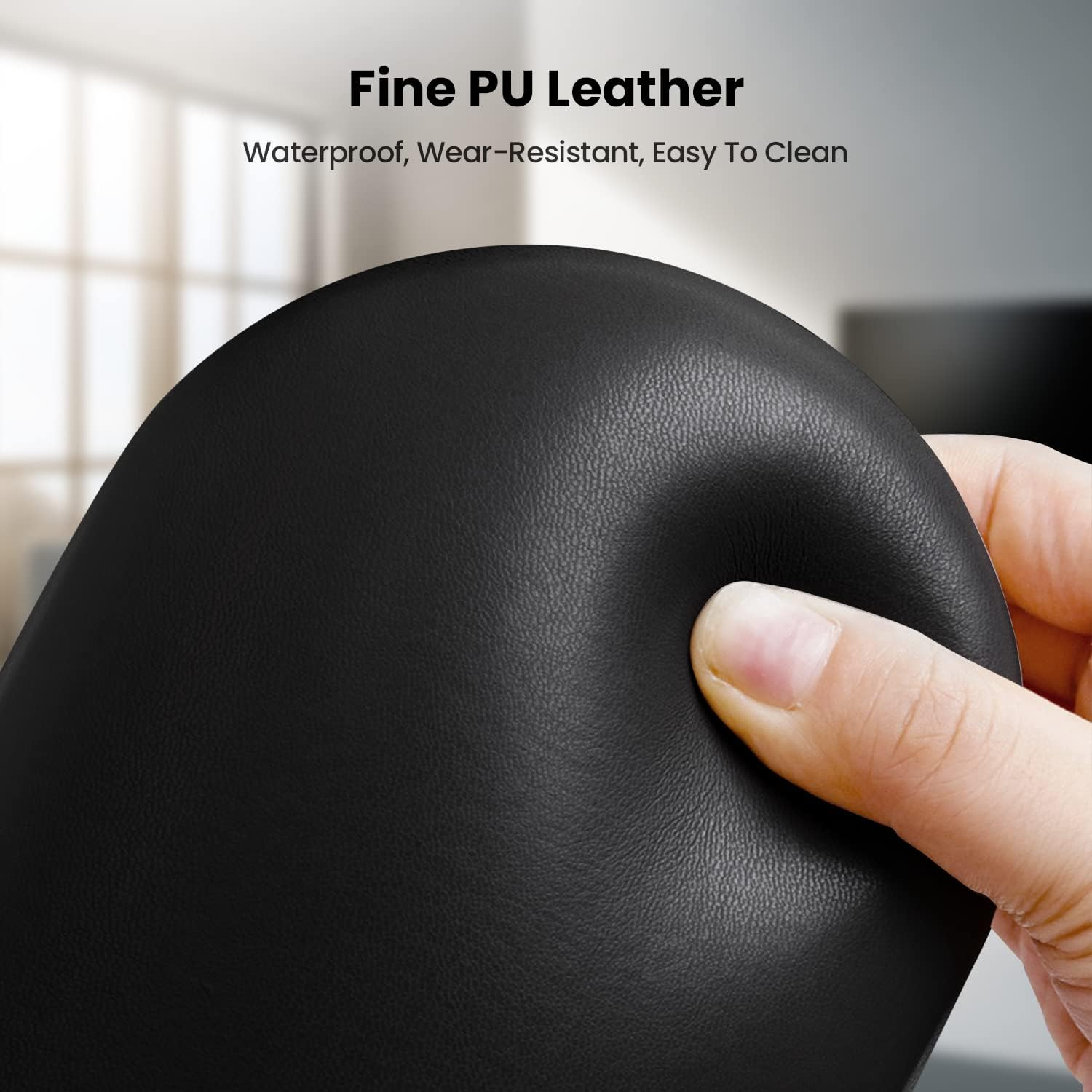 Nail Arm Rest Pillow and Mat Luxury Salon Manicure Armrest Cushion Nail Art Hand Holder Manicure Hand Rest Cushion Pad Tool for Nail Tech Manicurist (With Mat, Black) - Black image number 6